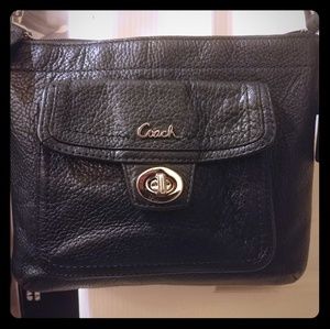 Coach cross body black small